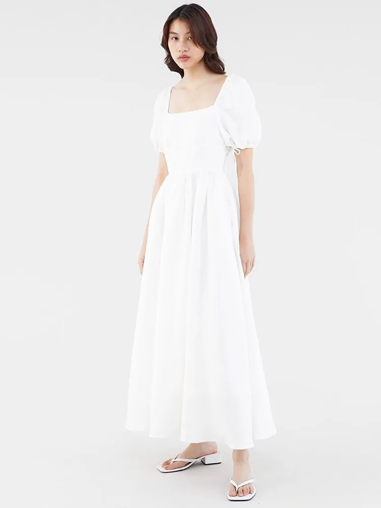 Kumportable na magsuot sa tag -araw: Linen Long Skirt
